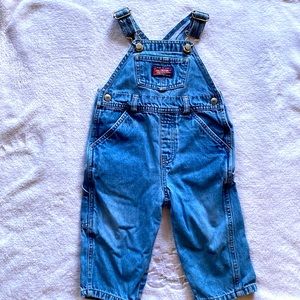 Boys: Vintage Old Navy Jean Overalls- 12-18 mos